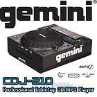    GEMINI CDJ 600 Professional Tabletop CD//USB Player w/DJ Scratch