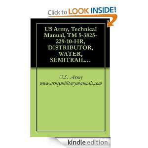 US Army, Technical Manual, TM 5 3825 229 10 HR, DISTRIBUTOR, WATER 