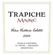 Trapiche Malbec Vina Victorio Coletto 2004 