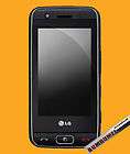 NEW UNLOCKED LG GT505 GSM TOUCHSCREEN BLACK TMOBILE ATT