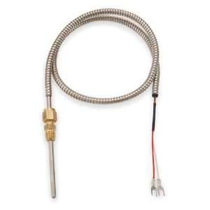  TEMPCO TCP60089 Thermocouple Probe,Type J,Length 4 In 
