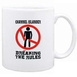 New  Channel Islander Breaking The Rules  Jersey Mug Country  
