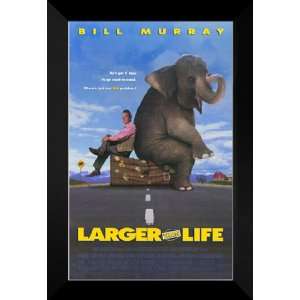  Larger Than Life 27x40 FRAMED Movie Poster   Style A