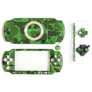Camouflage PSP 2000 Series Full Shell Cover Housing Replacement with 