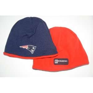  NFL New England Patriots Reversible Draft Day Beanie Hat 