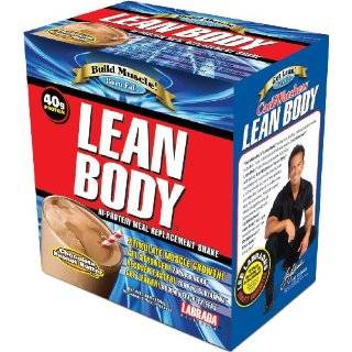 Labrada Nutrition Lean Body Meal Replacement Powder, Chocolate Peanut 