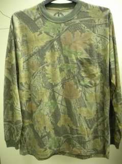 NEW MOSSY OAK CAMO AND BURGANDY HUNTING ADULT SHIRTS LOT SIZE XL 
