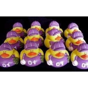   BASEBALL Rubber Ducky Duck Duckie Party Favors