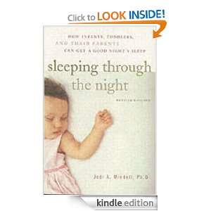Sleeping Through the Night How Infants, Toddlers, and Their Parents 