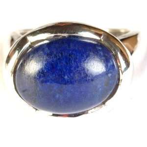  Lapis Lazuli Ring   Sterling Silver 