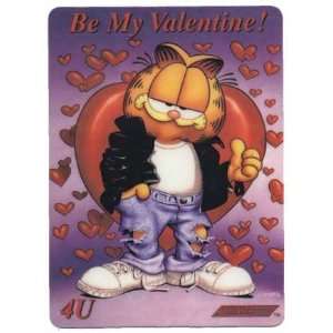    4u Garfield In Leather Jacket & Torn Jeans Be My Valentine JUMBO