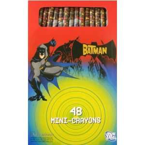  Dc Batman 48pcs Mini Crayons Set [Toy] Toys & Games