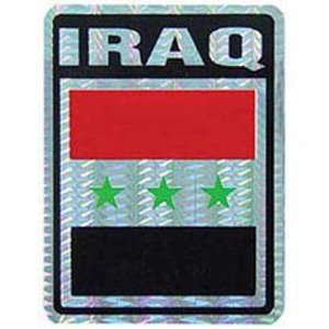  Iraq Flag Sticker Automotive