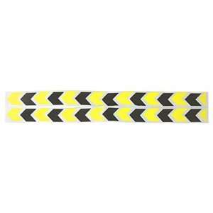   Pairs Car Arrows Pattern Tricolored Self Adhesive Reflective Stickers