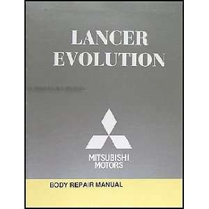   Mitsubishi Lancer Evolution Body Manual Original Mitsubishi Books