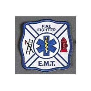  FIREFIGHTER EMT Patch 3 Squar Arts, Crafts & Sewing