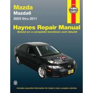  Mazda 6 Haynes Repair Manual (2003 2011) Automotive