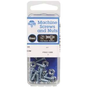    Machine Screw With Nut, 1/4X1 MACHINE SCREW