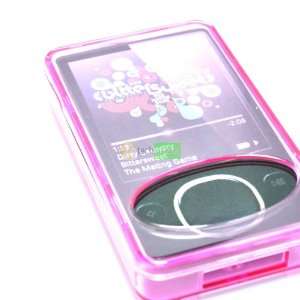    Crystal Case for 30gb Microsoft Zune   Pink 