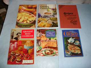 12 Vintage Cookbooks Assorted, Dairy, Country, Maine MD  