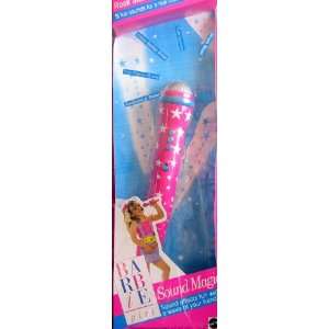    Barbie Rock Star Microphone w 5 Fun Sounds (1990) Toys & Games