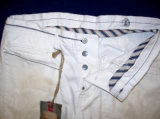 Ralph Lauren Sailor Mens Pants White Jeans 36 X30  