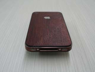 NEW STYLE ROYAL WOOD PROTECTOR SKIN FOR APPLE iPHONE 4 4S DECAL FULL 