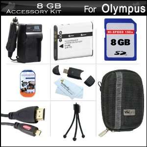 For Olympus SZ 12, SZ 31MR iHS Digital Camera Includes 8GB High Speed 