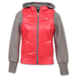  Womens Overlay Zip Jacket Geranium Red Size S Nice Retail $70  