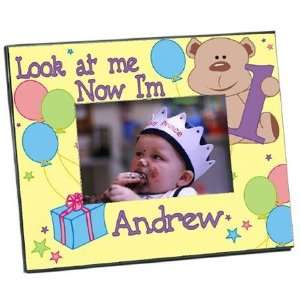 com PERSONALIZED CHILDRENS CUSTOM NAME AND AGE BIRTHDAY PICTURE FRAME 