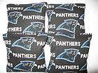 CAROLINA PANTHERS 4 CORNHOLE BEAN BAG CAMPING TRAVEL