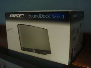 BOSE SOUNDDOCK SERIES II MUSIC SYSTEM BLACK 017817493710  