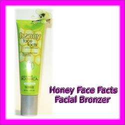   HONEY FACE FACTS FACIAL NATURAL BRONZING TANNING BED LOTION  