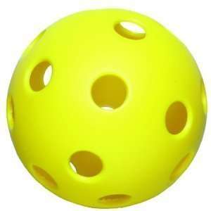 Joes USA 12 inch Yellow Plastic Training Softballs (Package of 18 