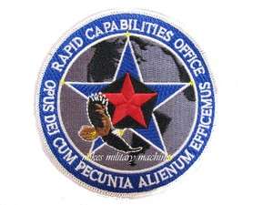 USAF BLACK OPS AREA 51 RAPID CAPABILITIES OFFICE DEPT OF DEFENSE AIR 