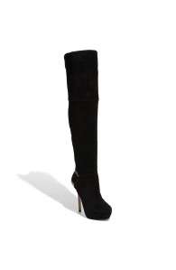   Fabulus Over the Knee STILETTO PLATFORM Thigh High BOOTS BLACK 7