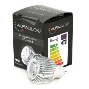  Auraglow 3 Watt LED 12v MR11 Light Bulb, Warm White, 20 