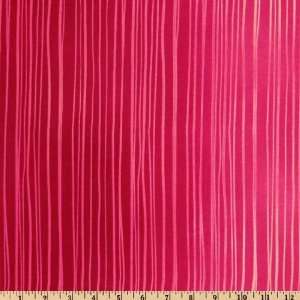   Ombre Wavy Stripe Hot Pink Fabric By The Yard Arts, Crafts & Sewing