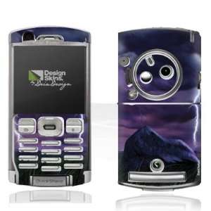  Design Skins for Sony Ericsson P990i   Purple Lightning 