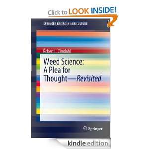 Weed Science   A Plea for Thought   Revisited (SpringerBriefs in 