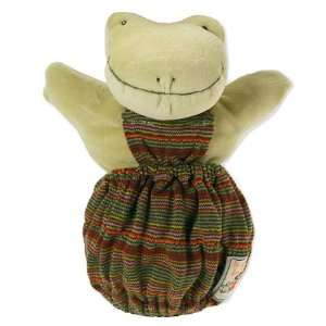   Animal Puppet with Sweet embroidered Face, in Frog Toys & Games