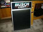 busch light lighted beer sign message board 