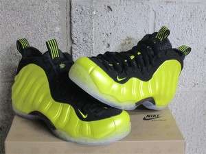 Nike Air Foamposite One Penny Electrolime Yellow Black DS Sz 10 new 