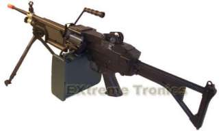 FULL METAL Airsoft M249 MKI MK1 Automatic Electric Gun  