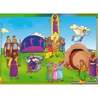 Crucifixion and Resurrection of Jesus Felt Figures for Flannel Board 