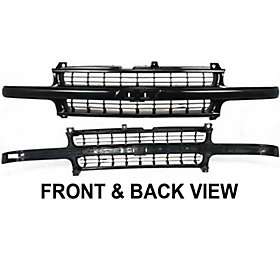Grille Assembly New Black Chevy Suburban 12335634 Chevrolet Tahoe 2006 