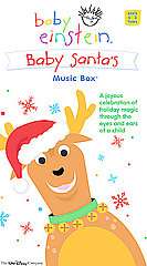 Baby Einstein Baby Santas Music Box VHS, 2002  
