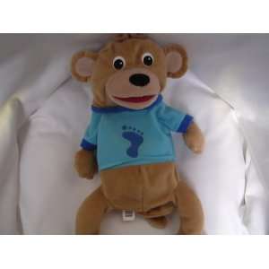 Baby Einstein Body Parts Talking Plush Monkey Toy 15 ; Sings Head 