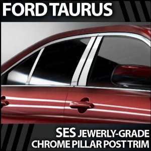  2008 2009 Ford Taurus 6pc. SES Chrome Pillar Trim Covers 