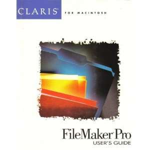  FILE MAKER PRO (Users Guide} (Claris for windows 95) N/A 